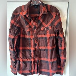 Black Diamond Red and Black Checkered Shirt